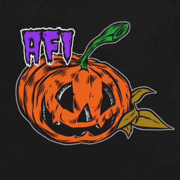 AFI Band Halloween T-Shirt Punk Rock Horror Concert Tee 81 - Picture 2 of 5